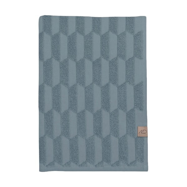 Prosop verde deschis din bumbac 50x95 cm Geo – Mette Ditmer Denmark