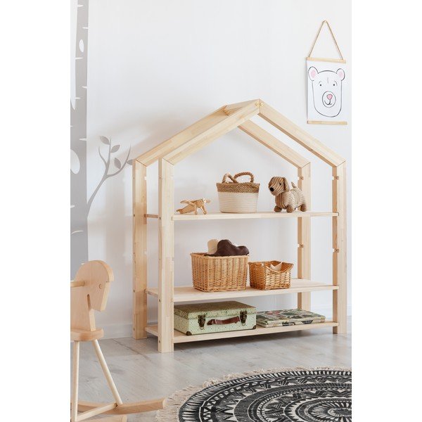 Raft din lemn de pin pentru copii Adeko Rela, 40 x 113 cm-image-2