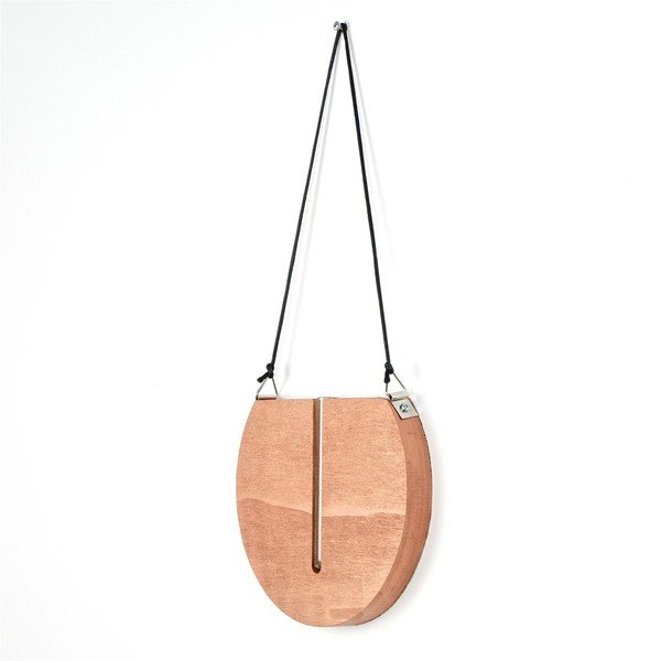 Vază de perete din lemn de culoare deschisă Kate Louise Light Flowerpot II.-image-4