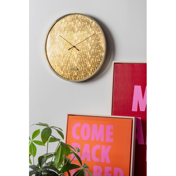 Ceas de perete ø 40 cm Bling Bling – Karlsson-image-1