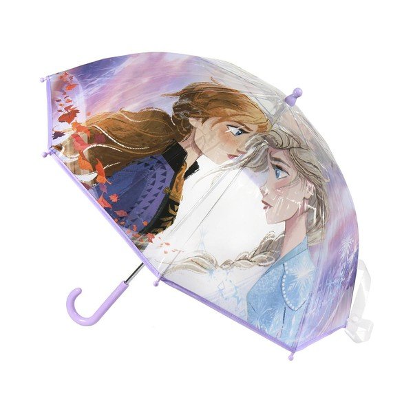 Umbrelă transparentă pentru copii Ambiance Frozen, ⌀ 71 cm