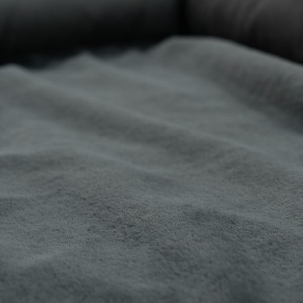 Pătuț pentru animale gri închis pentru câini 90x80 cm – Madison-image-1