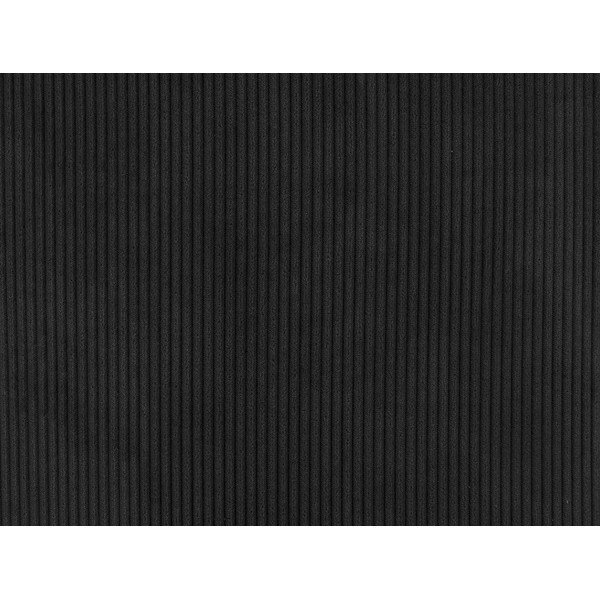 Fotoliu negru cu tapițerie din catifea reiată Vigor – Leitmotiv-image-1