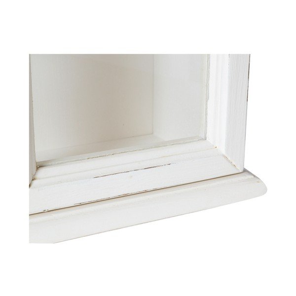 Raft din lemn pentru perete Biscottini Romance, alb-image-3