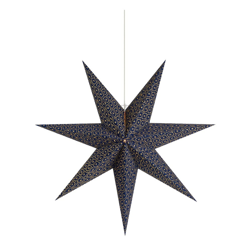 Decorațiune luminoasă de Crăciun albastru-închis suspendată Baroque – Markslöjd