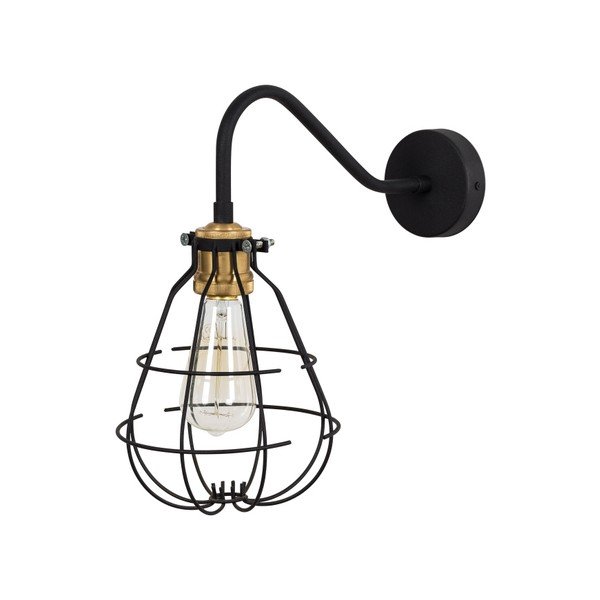 Lampă de perete Trebia, negru-image-1