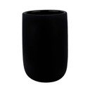 Perie de WC neagră din ceramică Lotus – Mette Ditmer Denmark