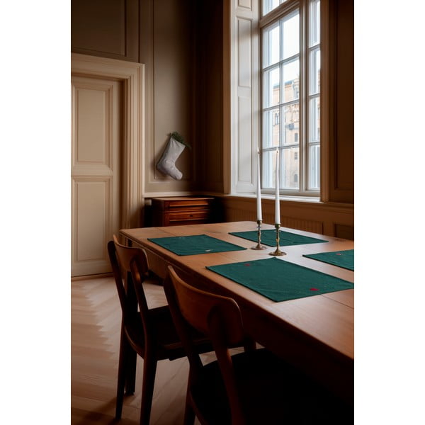 Suport pentru farfurii din amestec de bumbac 30x43 cm  cu model de Crăciun Christmas Fable – JUNA-image-4