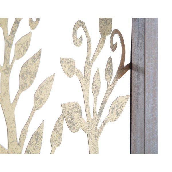 Decorațiune pentru perete Mauro Ferretti Tree, 40 x 100 cm, auriu-image-3