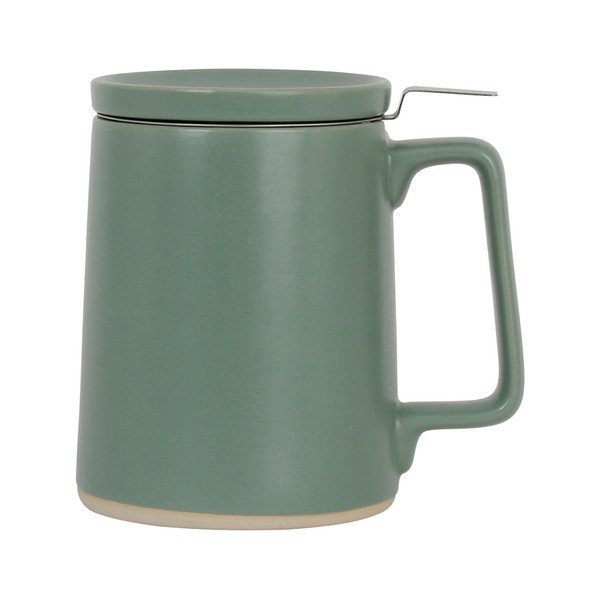 Cană din gresie 500 ml Verde – Sema