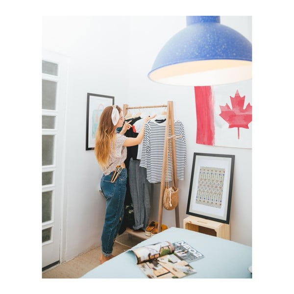 Suport umerașe Really Nice Things Rack, maro-image-3