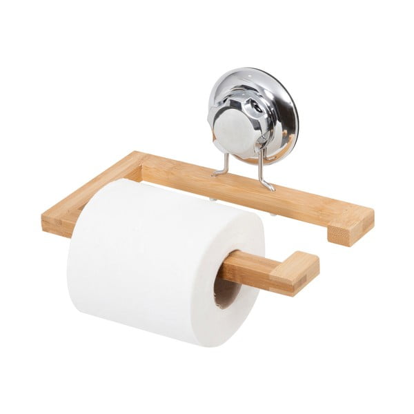 Suport din bambus pentru hârtie igienică Compactor-image-2