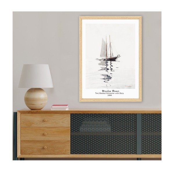Tablou 35x45 cm Winslow Homer – Wallity-image-1