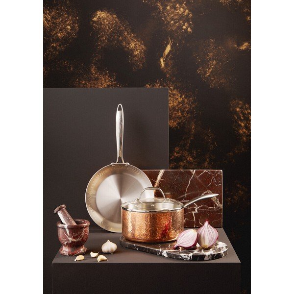 Oală cu capac din oțel inoxidabil 2,2 l Minerva – Premier Housewares-image-1