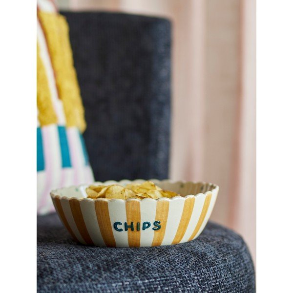 Bol galben/crem din ceramică ø 24 cm Chip – Bloomingville-image-1