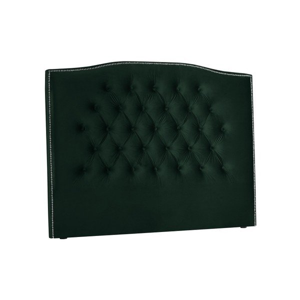 Tăblie pentru pat Mazzini Sofas Cloves, 160 x 120 cm, verde sticlos-image-4