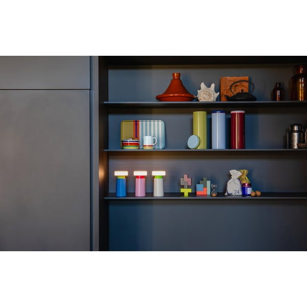 Veioză roz LED cu intensitate reglabilă (înălțime 17,5 cm) Victoria – Remember-image-3