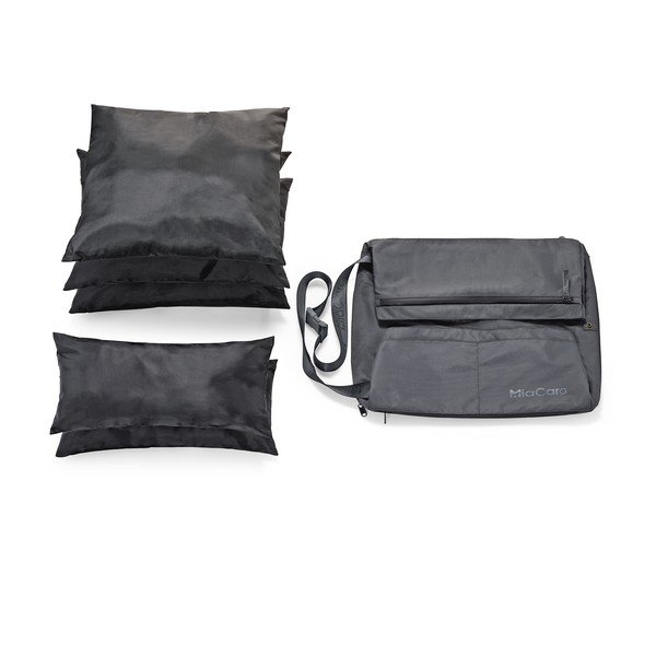 Geantă de transport gri închis pentru câini 50x50 cm Viaggio Asphalt – MiaCara-image-4