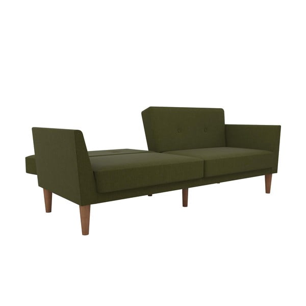 Canapea extensibilă verde 205 cm Regal - Novogratz-image-3