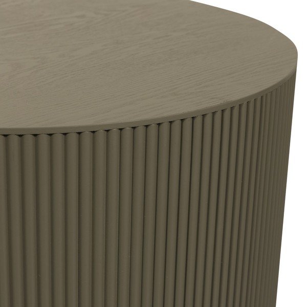 Măsuță de cafea kaki rotundă ø 60 cm Sanne – WOOOD-image-2