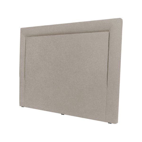 Tăblie de pat Mazzini Sofas Ancona, 180 x 120 cm, crem-image-3