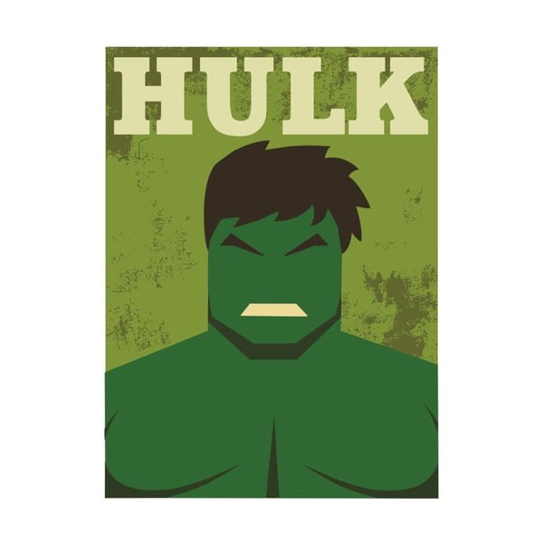 Poster Blue-Shaker Super Heroes Hulk, 30 x 40 cm
