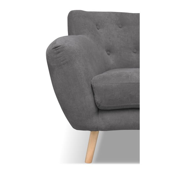Canapea Cosmopolitan design London, 192 cm, gri-image-4