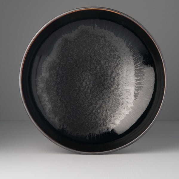 Bol ceramic Made In Japan Matt, ⌀ 28 cm, negru