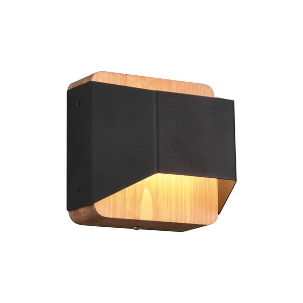 Aplică de perete negru-mat LED cu intensitate reglabilă Arino – Trio-image-4