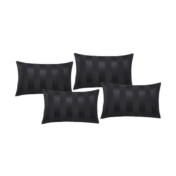 Fețe de pernă 4 buc. din satin 75x50 cm So Soft Satin Stripe – Catherine Lansfield