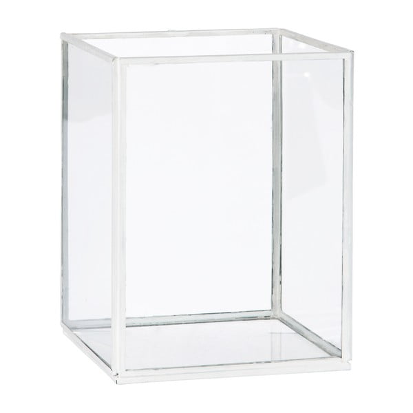 Vază / Suport pentru lumânare J-Line Cube, 20 cm