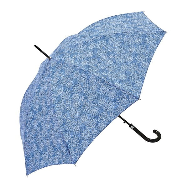 Umbrelă Ambiance Lilacs In Rain, ⌀ 122 cm, albastru