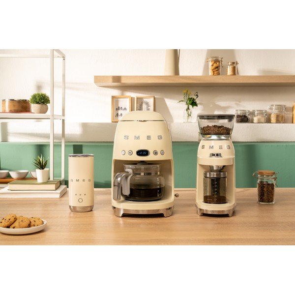 Cafetieră SMEG, alb - crem-image-3