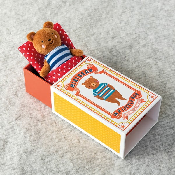 Jucărie de pluș Mini Bear in a Little Box – Rex London-image-1