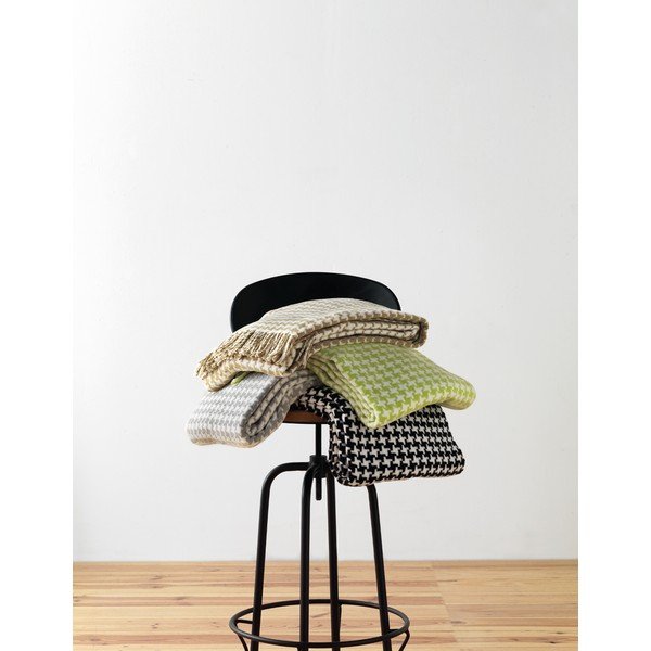 Pled Euromant Pearls, negru/alb,140 x 180 cm-image-2