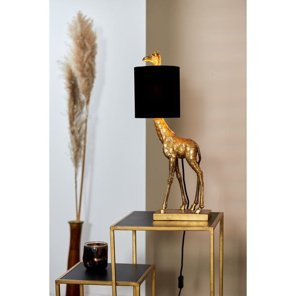 Veioză neagră/în culoarea bronz (înălțime 61 cm) Giraffe – Light & Living-image-2