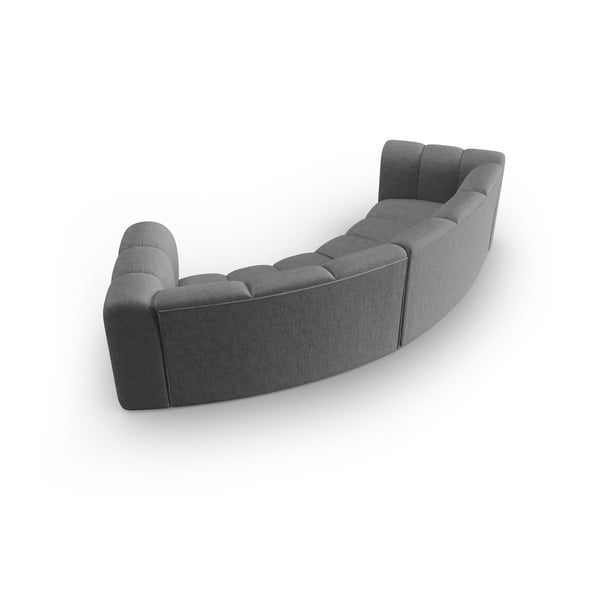 Canapea gri 322 cm Lupine – Micadoni Home-image-3