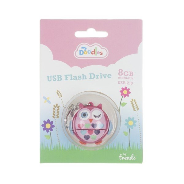 USB flash disk My Doodles Owl, 8GB, pentru copii-image-1