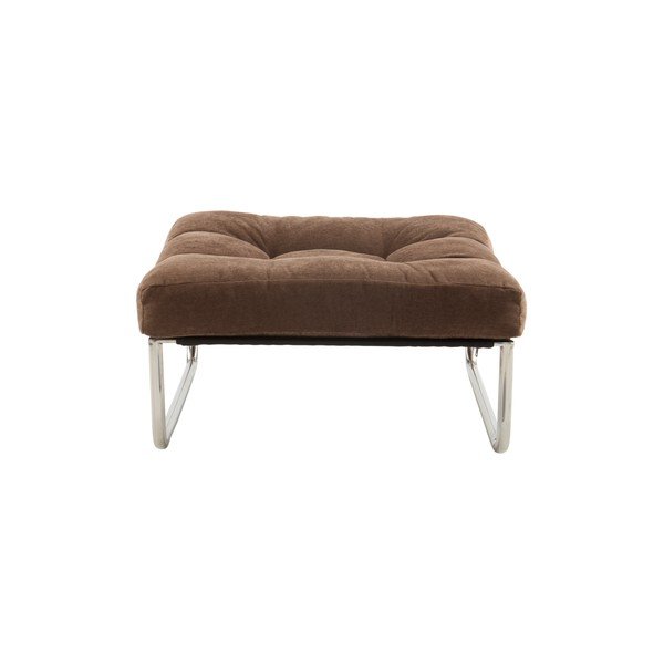 Taburet maro cu tapițerie din chenille Burleson – Jotex-image-3