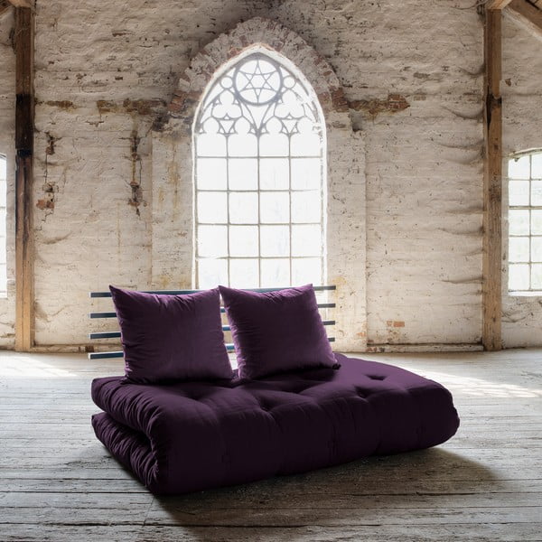 Canapea extensibilă Karup Shin Sano Black/Purple
