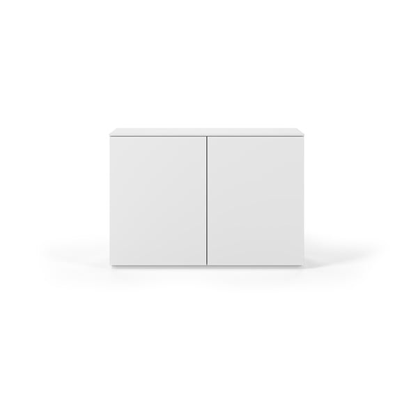Comodă albă cu uși TemaHome Join, 120x84 cm