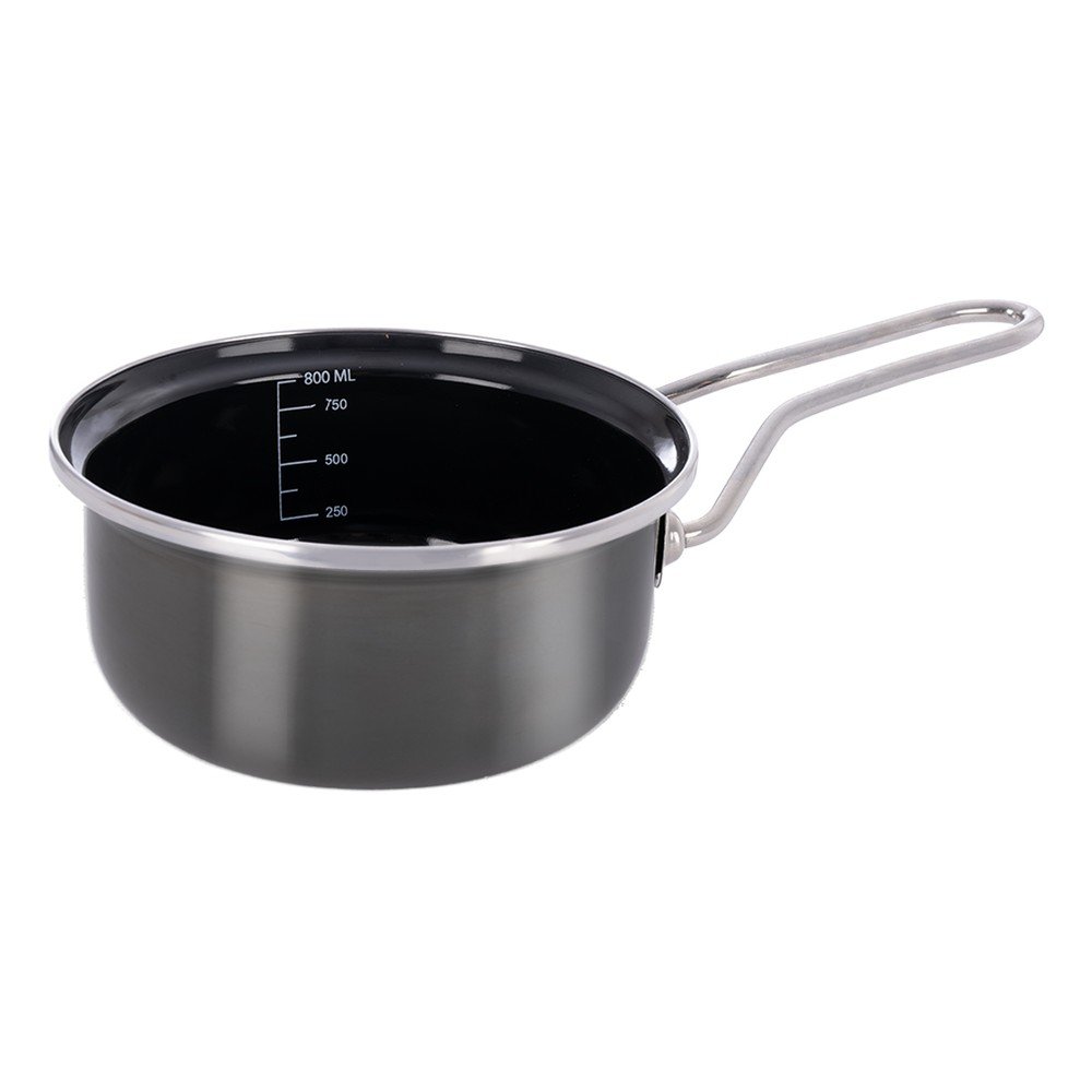 Tigaie smalțuită 800 ml Metalic – Orion