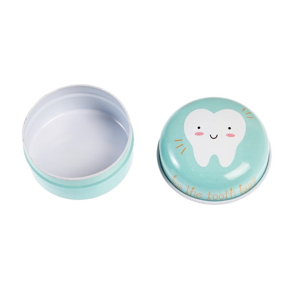 Cutie metalică pentru dinții de lapte Rex London Tooth Fairy, albastru-image-1