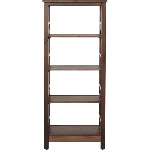 Bibliotecă maro din lemn de pin 62x138 cm Titian – Støraa