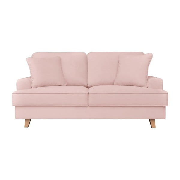 Canapea cu 2 locuri Cosmopolitan design Madrid, roz deschis