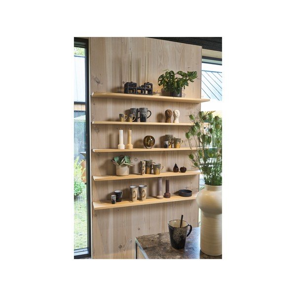 Cană neagră din gresie 350 ml Hela – Villa Collection-image-1