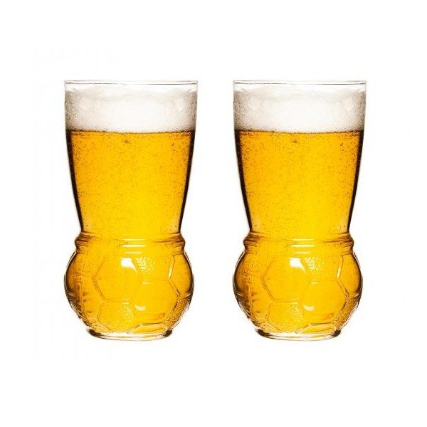 Set 2 pahare pentru bere Sagaform Football