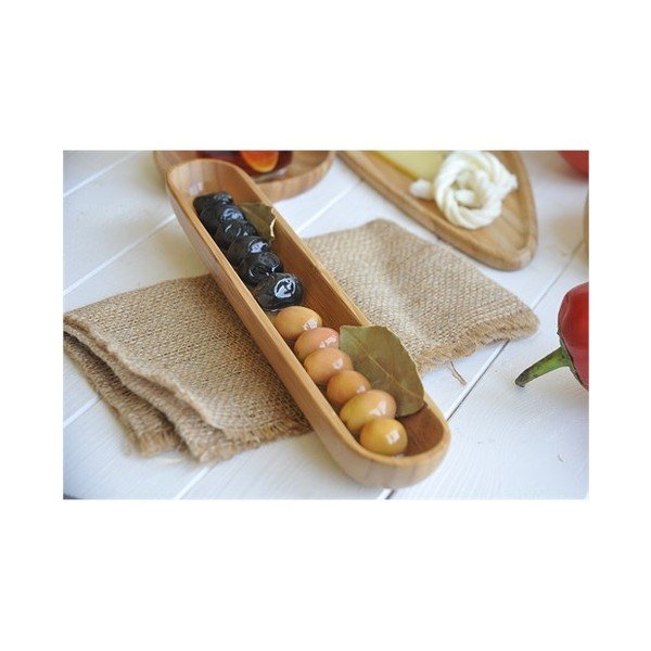 Castron din bambus pentru măsline Luiz, 22 cm-image-3