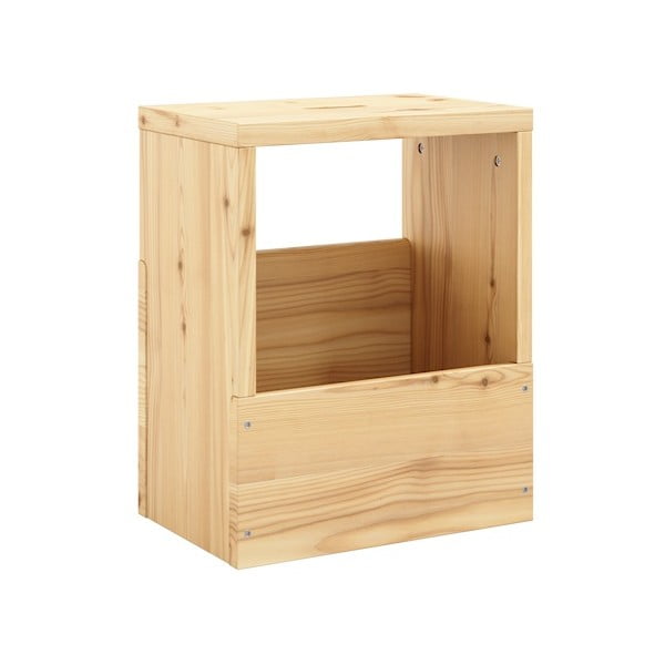 Noptieră în culoare naturală din lemn de pin Grab It – Karup Design