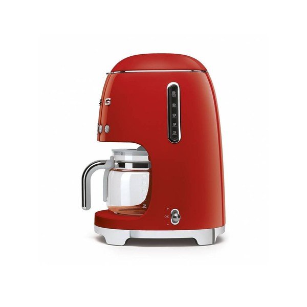 Aparat pentru cafea filtrată SMEG 50's Retro, roșu-image-3